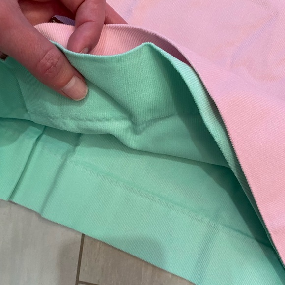 NWT Lullaby Set Olivia Pink and Green Textured Light Corduroy Jumper, size 24M - Picture 9 of 11